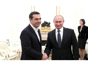 Putin İle Çipras Kremlin Sarayı’nda Görüştü