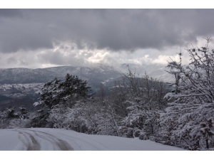 Bozüyük’te Beyaz Örtü