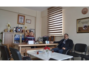 Müdür Kızılkaya’dan Başkan Keskin’e Ziyaret