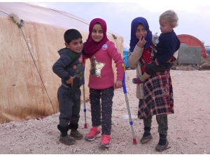 Protez Bacaklarına Kavuşan Maya’nın Babası İha’ya Konuştu