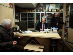 Vali Pehlivan Yerel Basın Kuruluşlarını Ziyaret Etti