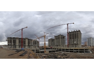 Sahabiye Kentsel Dönüşüm Projesi’nin İlk Etabında 12. Kata Ulaşıldı