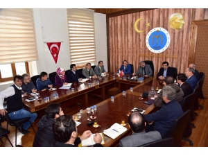 Başkan Can, Birim Müdürleriyle Bir Araya Geldi