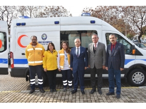 Salihli Belediyesi’nden Hasta Nakil Ambulansı Hizmeti