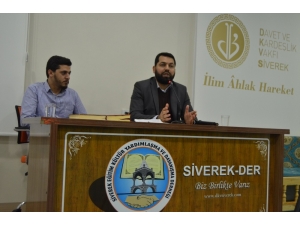 Siverek’te "Noel Baba Bizim Neyimiz Olur" Semineri