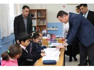Ürkmezer Köy Okullarını Ziyaret Etti