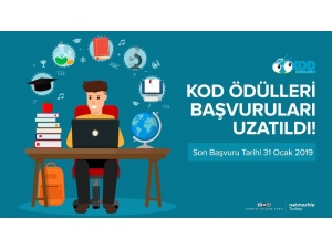 Kod Ödülleri’nin Son Başvuru Tarihi 31 Ocak’a Uzatıldı