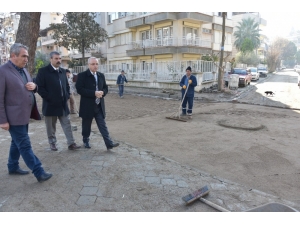 Başkan Kayda, Üst Fevzipaşa’daki Çalışmaları İnceledi