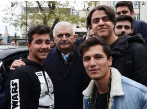 Tbmm Başkanı Yıldırım, Cuma Namazını Ortaköy Camii’nde Kıldı