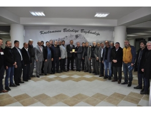 Esentepe Mahallesi Muhtarı Karandı’nda Belediye Başkanı Tahsin Babaş’a Ziyaret