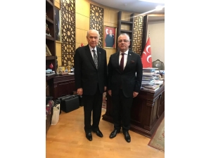 Başkan Kayda’dan, Bahçeli’ye Teşekkür Ziyareti
