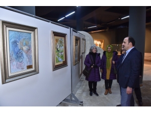 Başkan Altay, İslam Sanatları Sergisini İnceledi