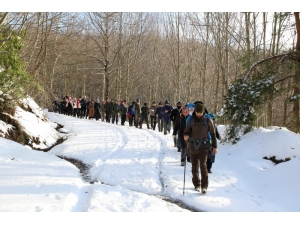 Doğaseverler Yürüyüş Parkurunda Keyifli Vakit Geçirdi