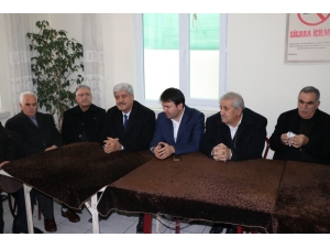 Aday Adayı Ekinci, Sürgülüler Derneğini Ziyaret Etti