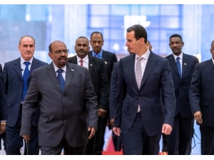 Suriye Cumhurbaşkanı Esad, Sudan Cumhurbaşkanı Ömer El-beşir İle Görüştü