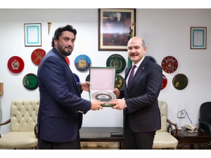 İçişleri Bakanı Soylu, Pakistan Başbakanı İmran Khan İle Görüştü