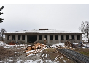 Kümbet Yeniköy İlkokul İnşaatı Devam Ediyor