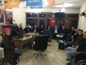 Pazaryeri’nde Ak Parti’nin Haftalık Olağan Teşkilat Toplantısı Yapıldı