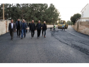Şanlıurfa’da Asfaltlama Çalışmaları Sürüyor