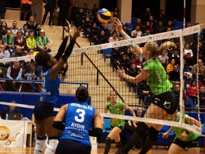 Cev Challennge Kupası: Aydın Büyükşehir Belediyespor: 3 - Hermes Oostende: 0