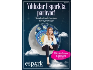 Astrolog Hande Kazanova Espark’a Geliyor
