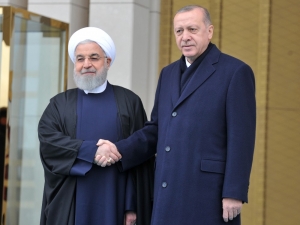 Erdoğan, Ruhani’yi Resmi Törenle Karşıladı
