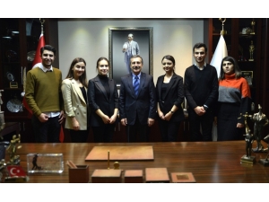 Esogü Kariyer Merkezi’nden Ataç’a Ziyaret