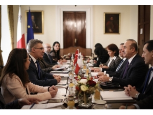 Dışişleri Bakanı Çavuşoğlu, Maltalı Mevkidaşıyla Görüştü
