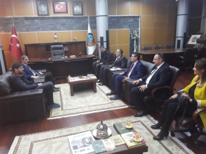 Cumhurbaşkanlığı Sosyal Politikalar Üyesi Işıkhan Başkan Alemdar’a Misafir Oldu