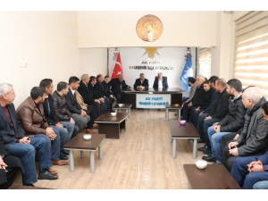 Viranşehir’de Parti Teşkilatı İle Buluştu
