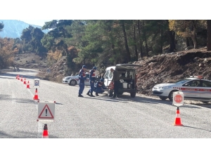 Saklıkent Kayak Merkezi Yolunda Kış Lastiği Zorunluluğu