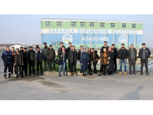 Stajer Öğrenciler Saski Tesisini Gezdi