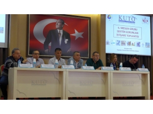 Kuto 6. Meslek Komitesi Sektör Sorunları Toplantısı Yapıldı