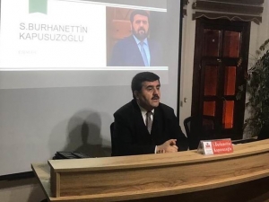 Kapusuzoğlu’ndan “Buhara’dan Balkanlara Sarı Saltuk” Konferansı