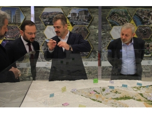 Bakan Kurum İstanbul’da Kentsel Dönüşüm Projelerini İnceledi