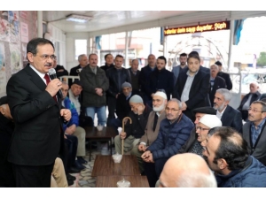 Demir Ve Tok Mahallelilerin Sorunlarını Yerinde Dinliyor