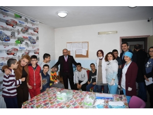 Kartepe’de Engellilere Ağız Ve Diş Sağlığı Taraması Yapıldı