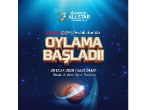 Tahincioğlu All-star 2019’un Oylaması Başladı