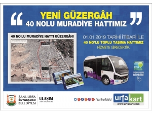 Şanlıurfa’da Yeni Bir Ulaşım Güzergahı Daha