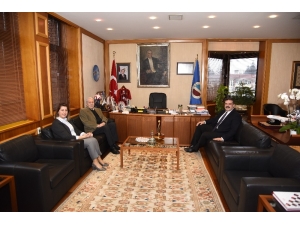 Rektör Çomaklı’ya Ziyaretler Devam Ediyor