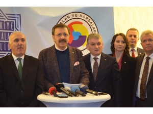Tobb Başkanı Hisarcıklıoğlu: “Ekonomimizde Olumlu Gelişmeler Var”