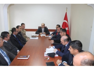 Elbeyli’de Değerlendirme Toplantısı