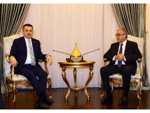 Tarım Ve Orman Bakanı Pakdemirli Kktc Cumhurbaşkanı Akıncı İle Görüştü