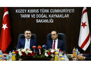 Tarım Ve Orman Bakanı Pakdemirli Kktc’de