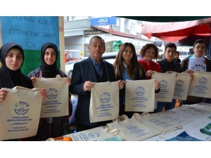 Bez Poşetler Pazarda Satışa Sunuldu