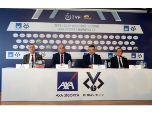 Axa Sigorta Kupa Voley Bayanlar Kategorisi’nde Eşleşmeler Belli Oldu