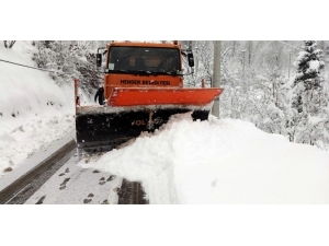 Sakarya’da Kar Kalınlığı 50 Santimetreye Ulaştı