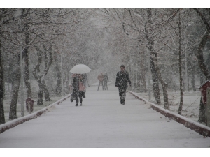 Elazığ’da Kar Etkisini Gösterdi