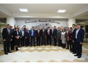 Kırgızistan Heyeti, Başkan Babaş’ı Ziyaret Etti