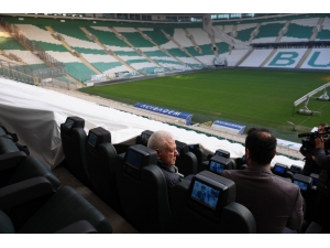 Bursaspor’un En Konforlu Tribünü Tanıtıldı
